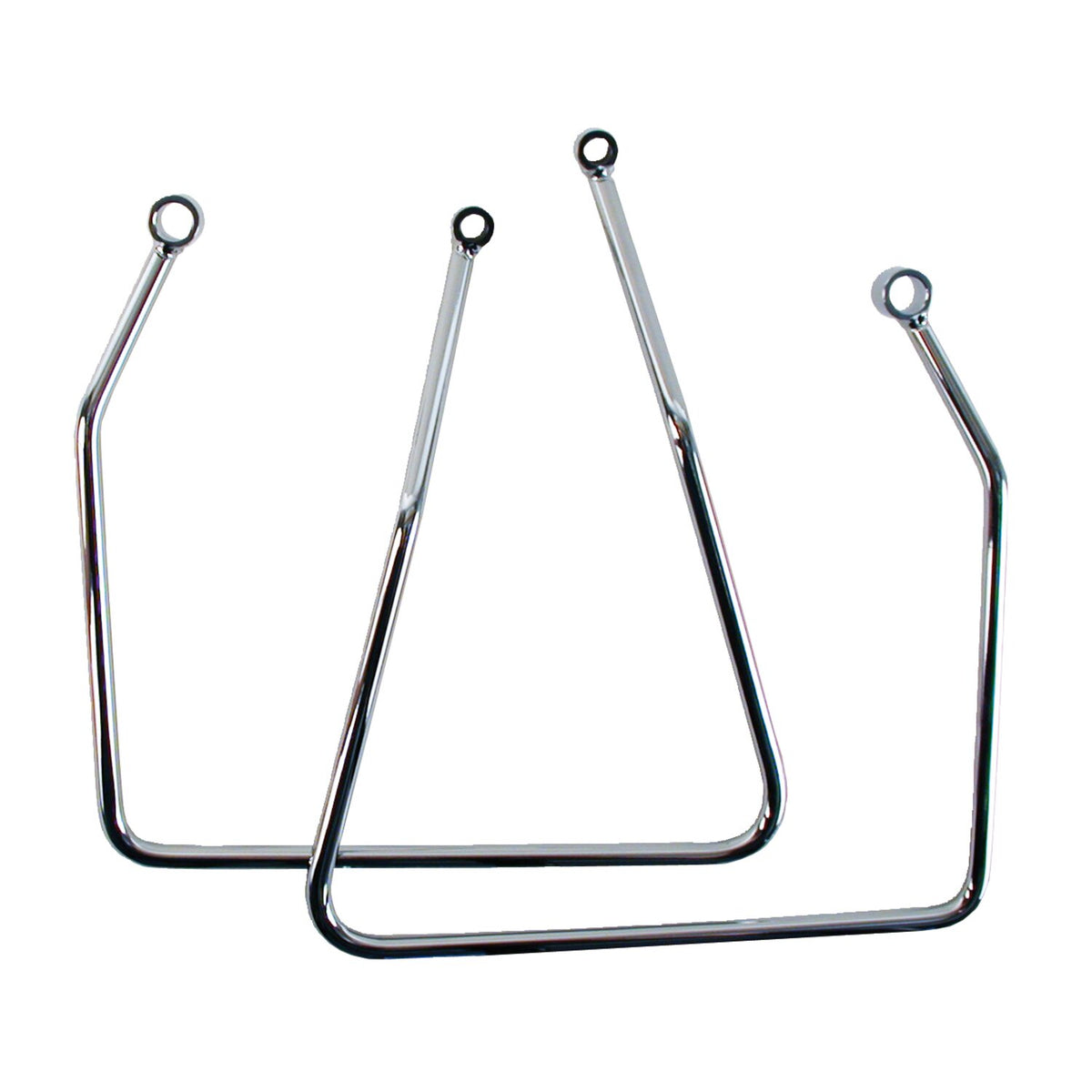 Saddlebag support kit. Chrome