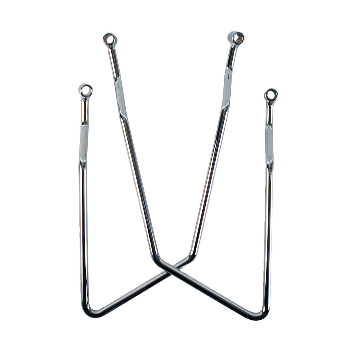 Saddlebag support kit. Chrome