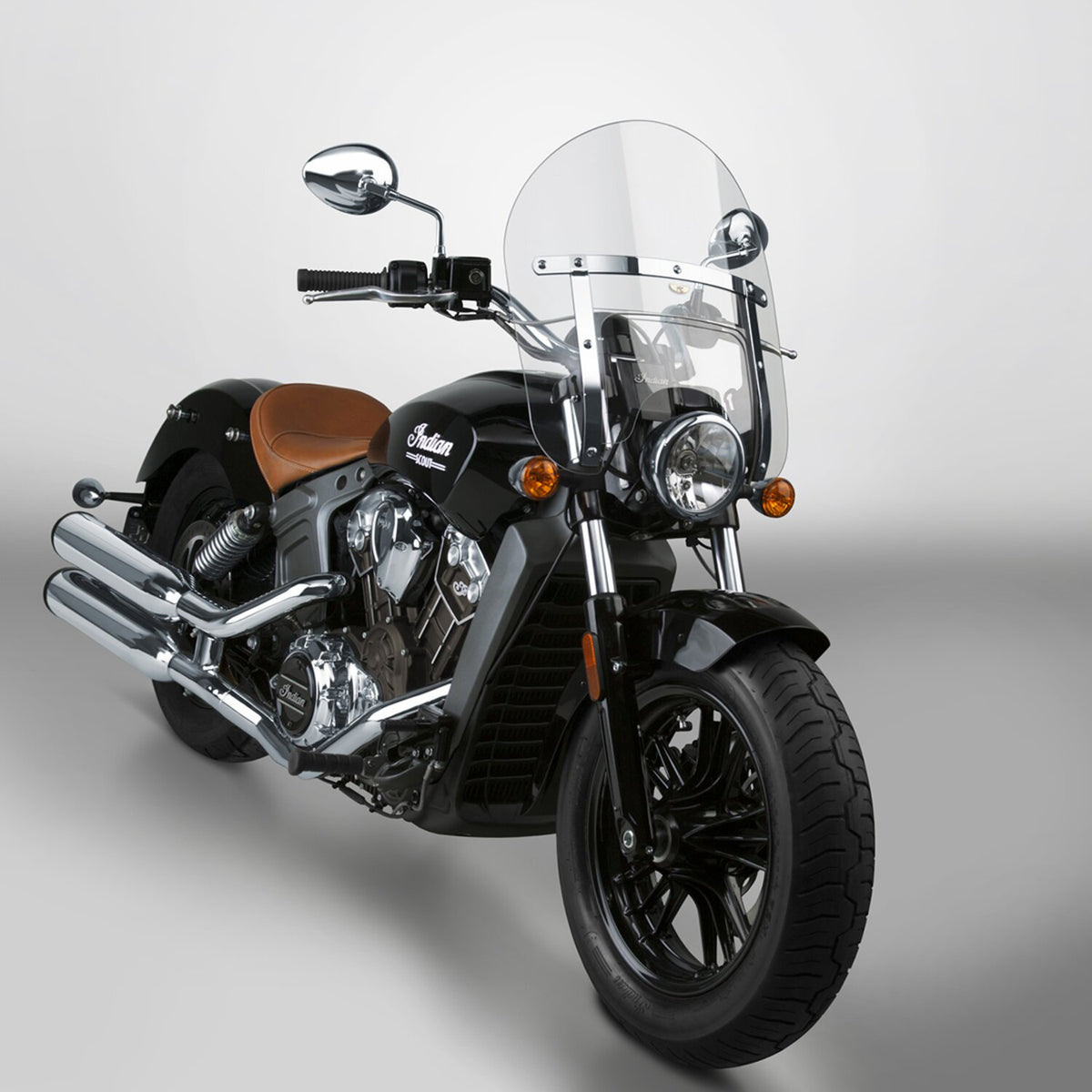 NC Low Boy Heavy Duty™ Windshield - Light gray