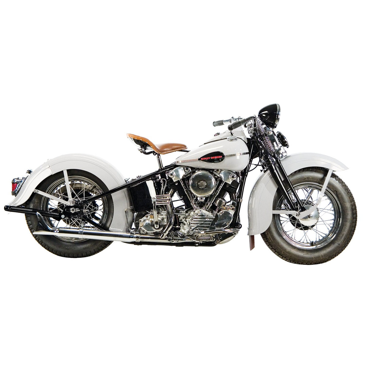 Paughco, 2 into 1 head pipes (S-pipe). Chrome