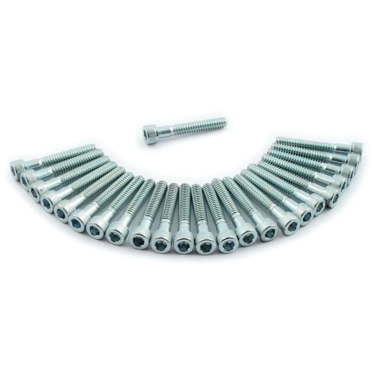 Paughco, Panhead rocker cover bolt kit. Chrome