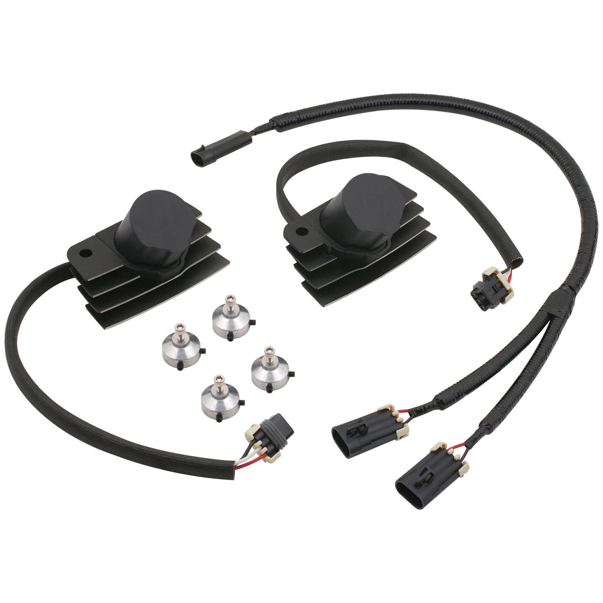 Accel, Stealth Cop super coil kit long. Black