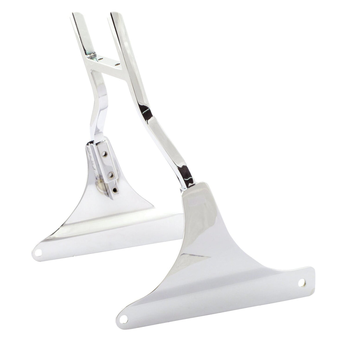 Sissybar side plates rigid mount