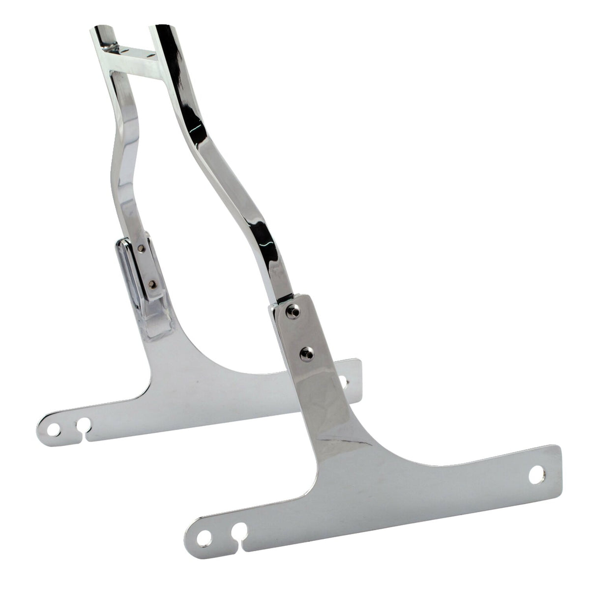 Sissybar side plates rigid mount
