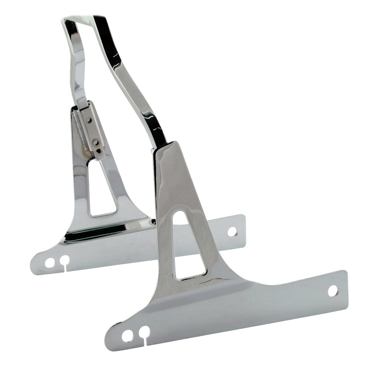 Sissybar side plates rigid mount