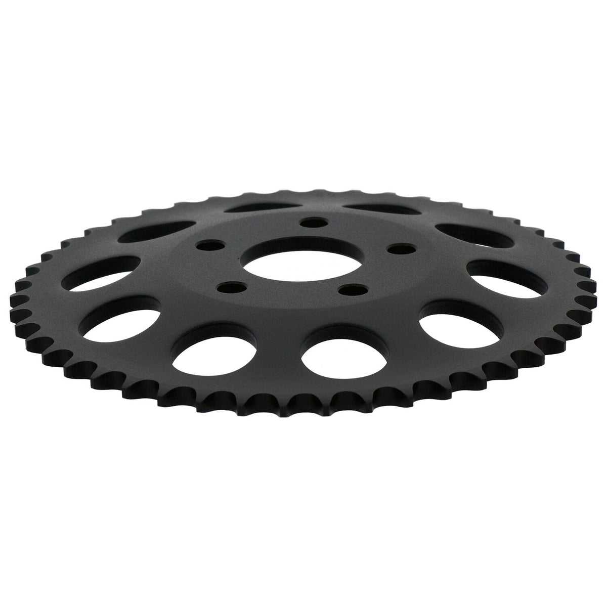 Rear sprocket, black. 46t