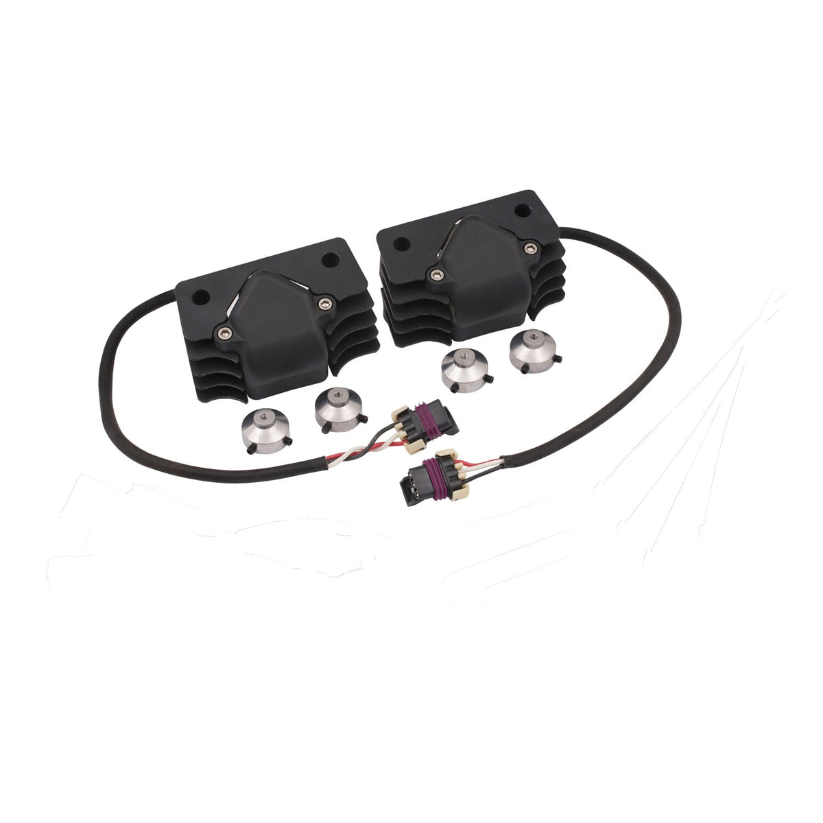 Accel, Stealth Cop super coil kit short. Black