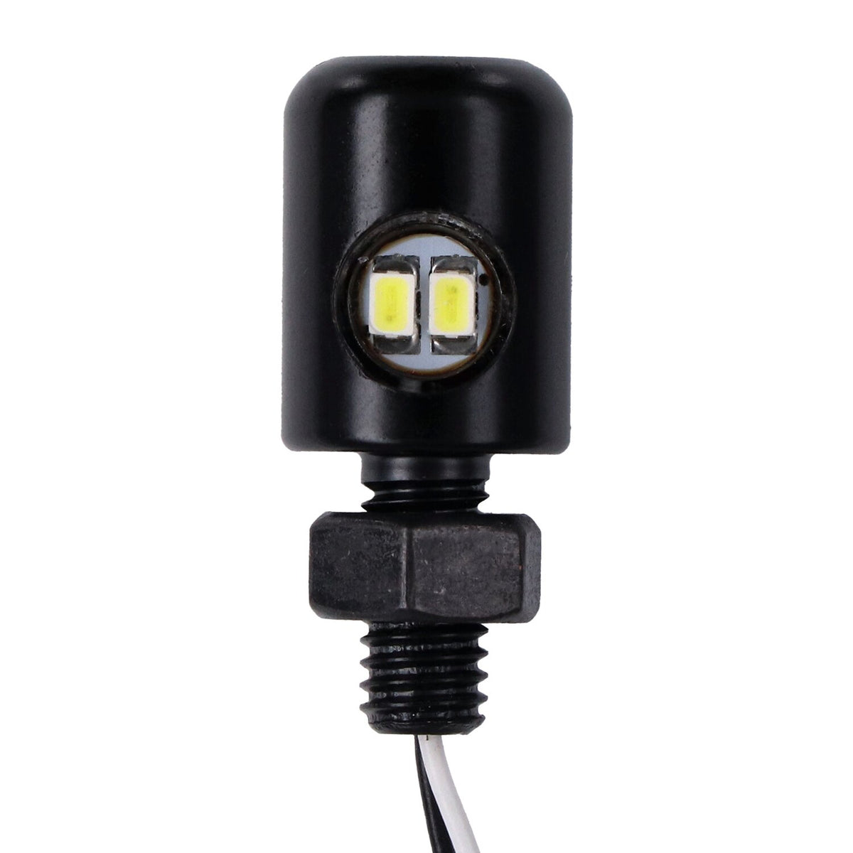 License plate light, LED. Black