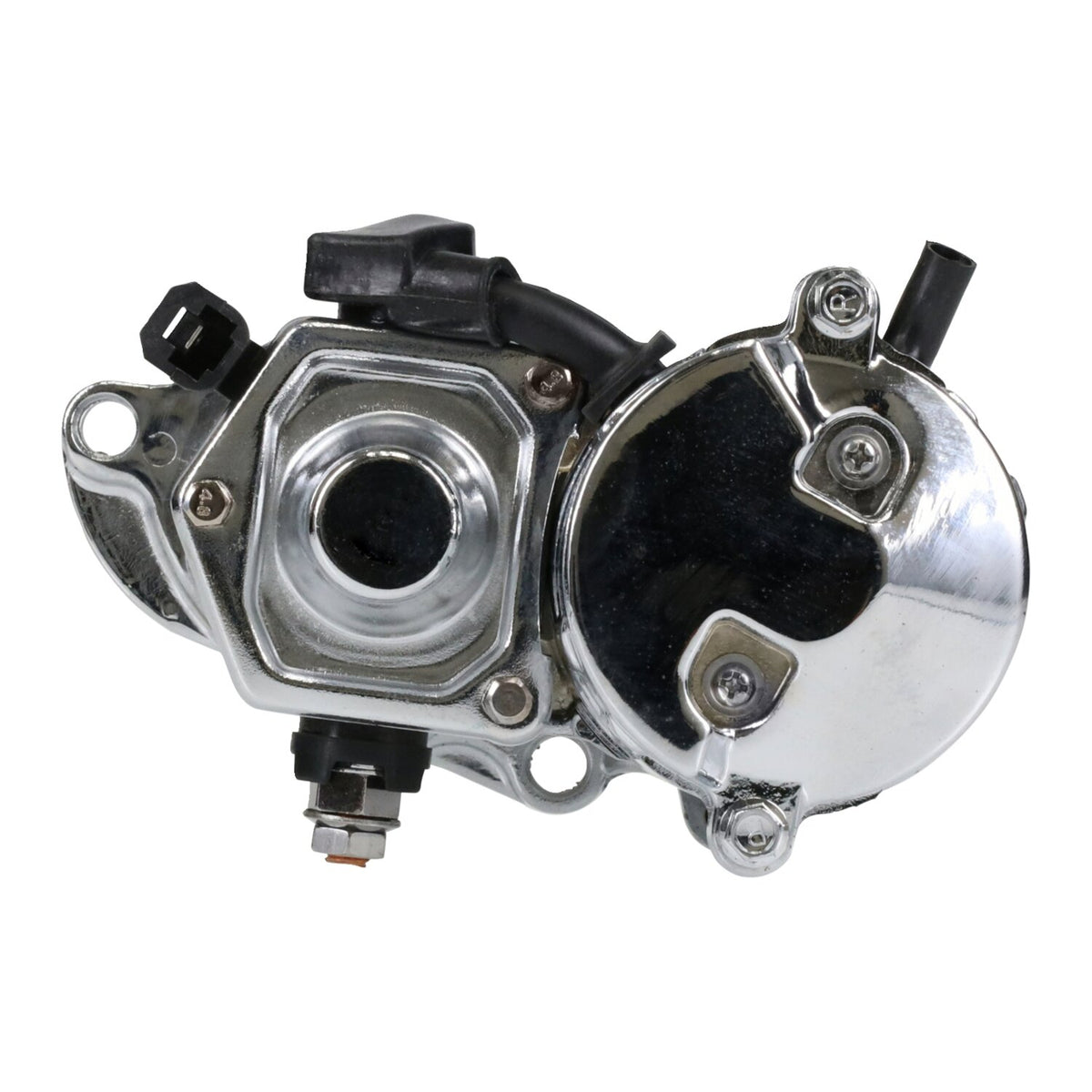 WAI, 1.4kW. starter motor. Chrome