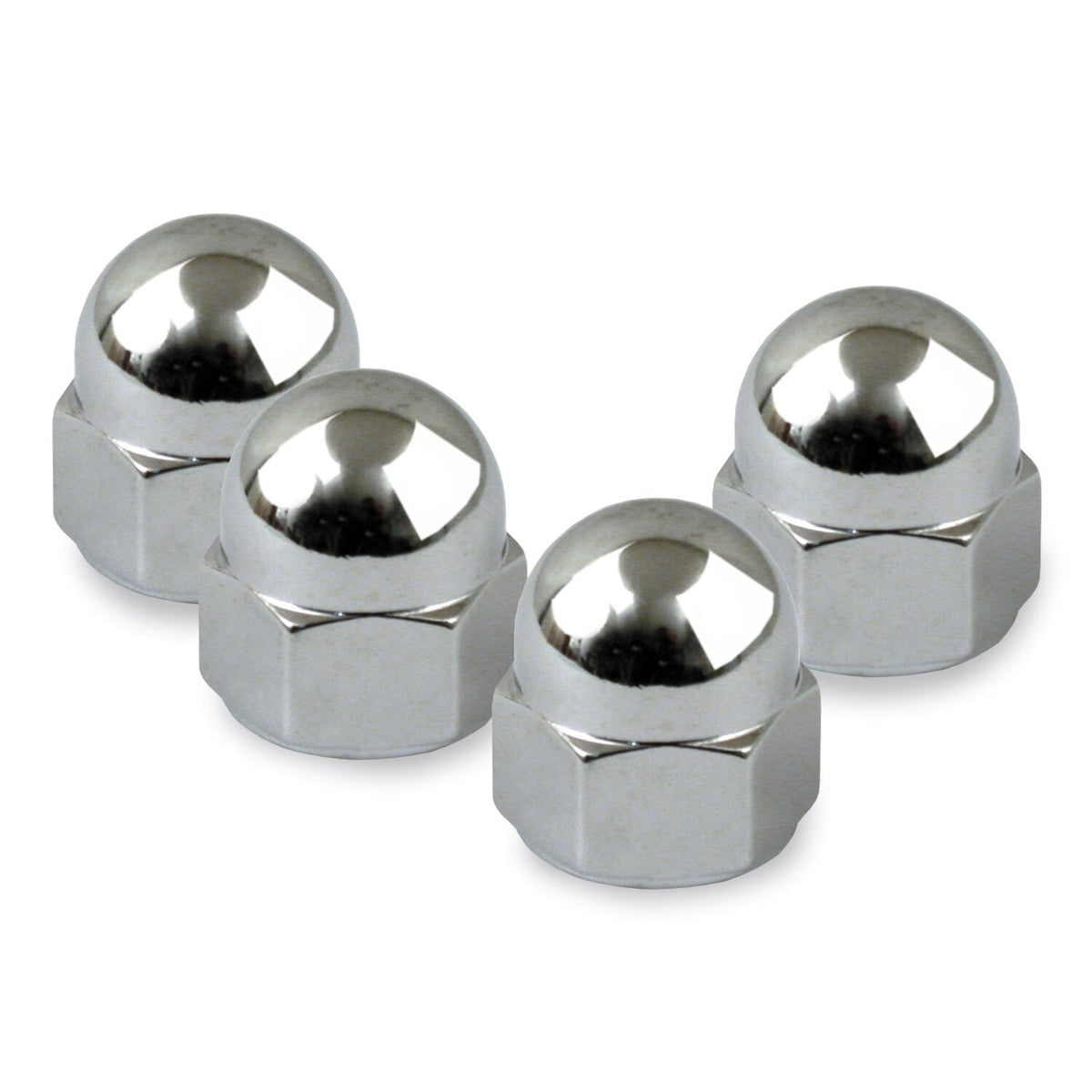 Colony, head bolt cover kit. Acorn, chrome