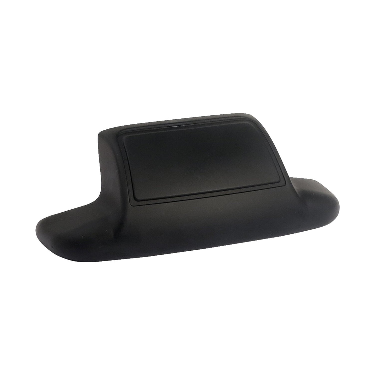 Rear fender tip 'Plain'. Black
