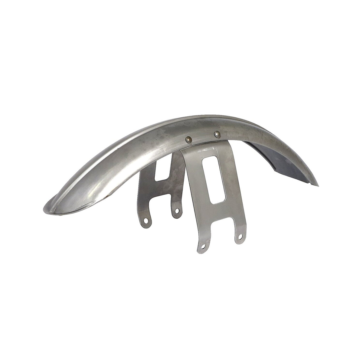 49-84 FL custom narrow front fender. Raw steel, ribbed