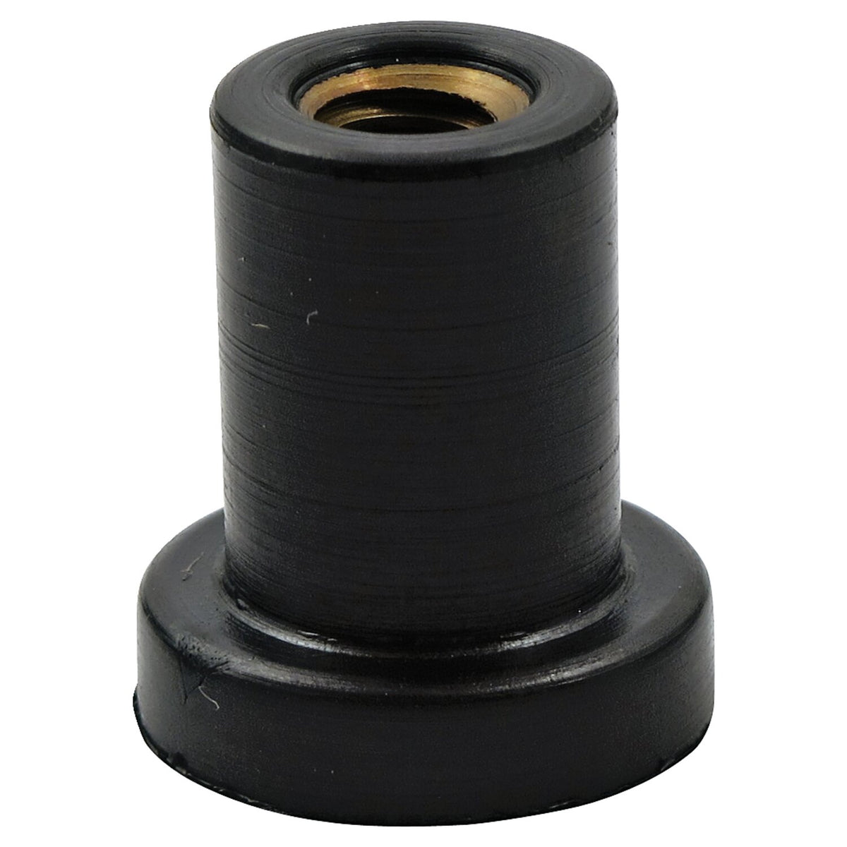 Neoprene well nut, 1/4-20 threaded