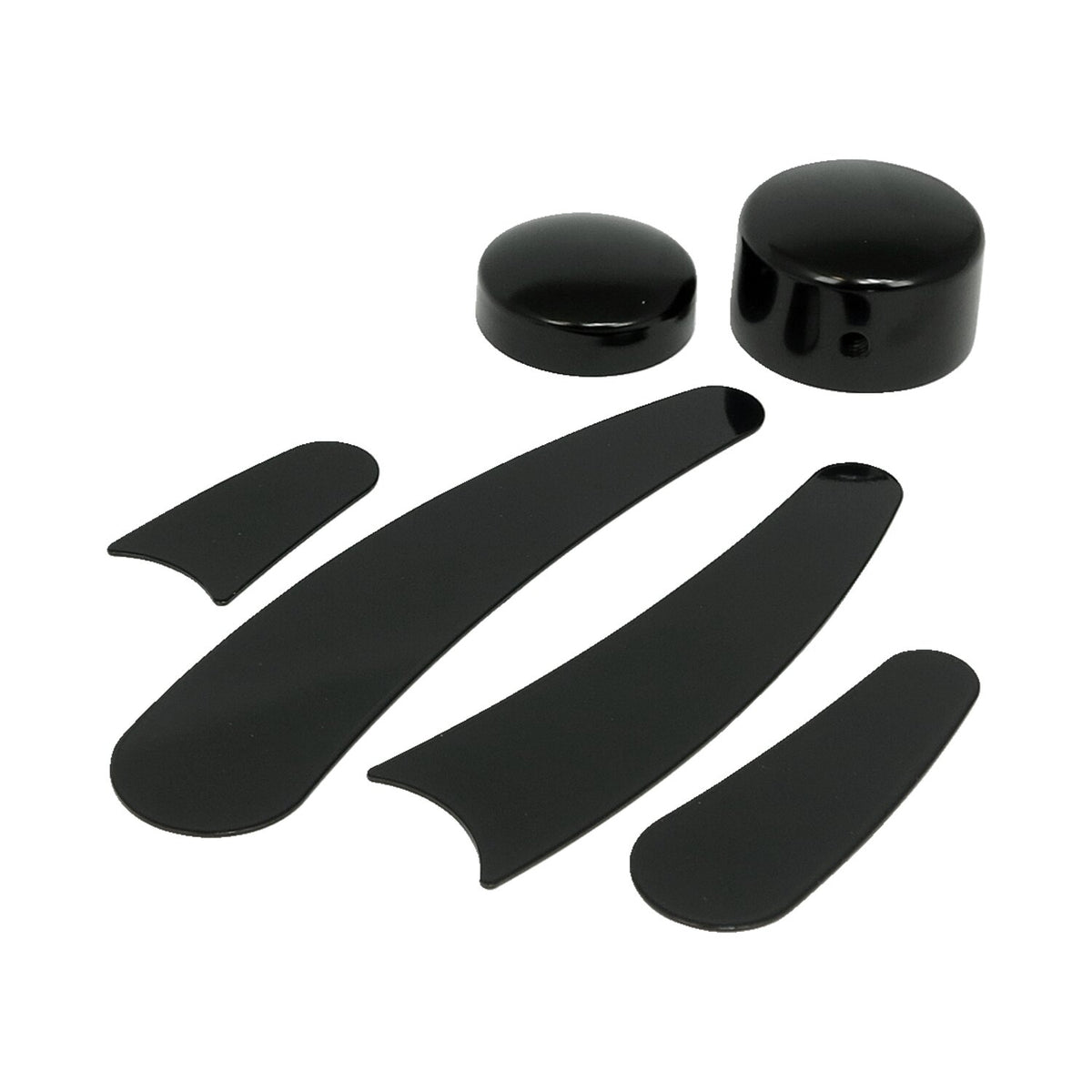 Frame inserts rear & swingarm pivot bolt covers