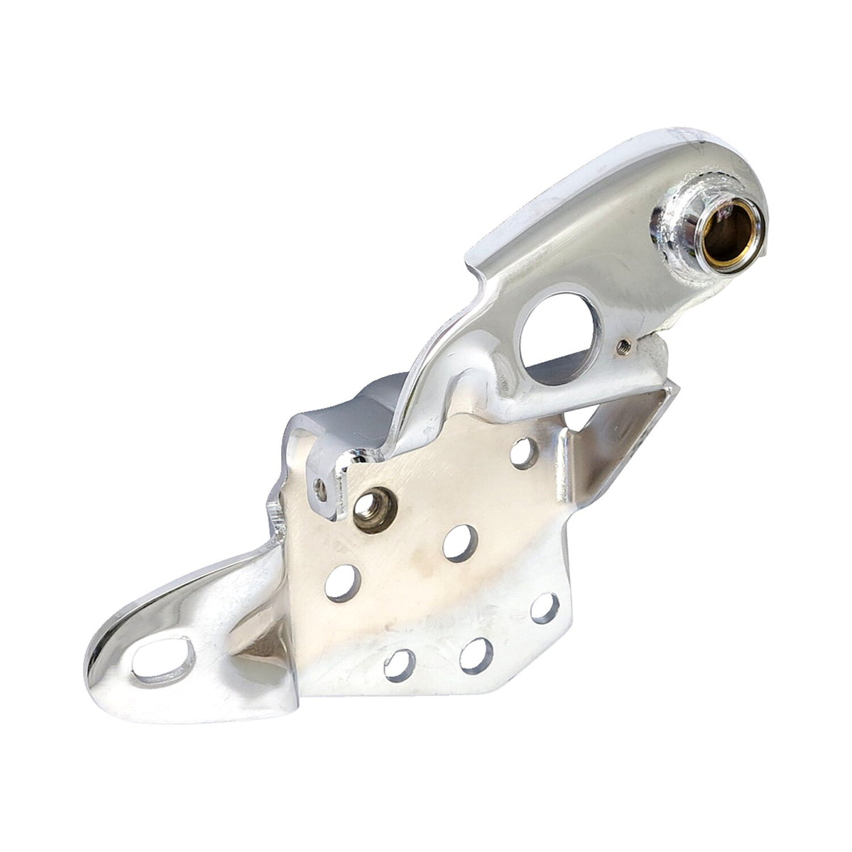 Shifter lever support bracket. Chrome