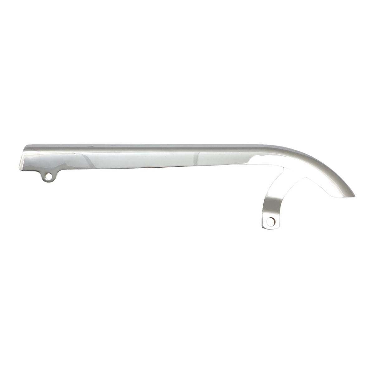 Upper belt guard, Dyna. Chrome