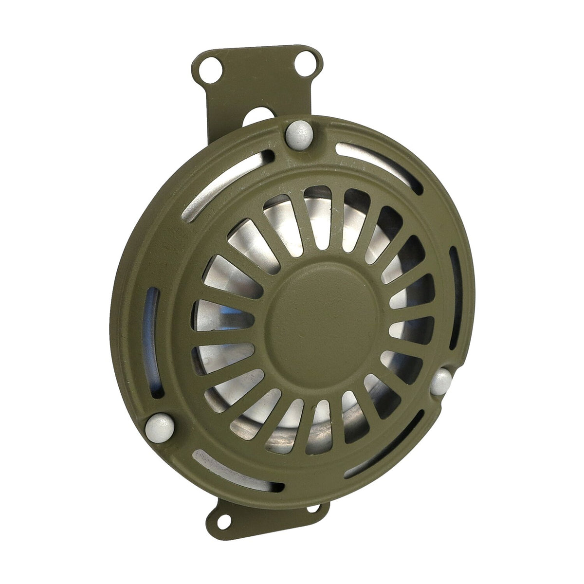 Reproduction 5-1/2" Springer horn. Painted. 6-Volt