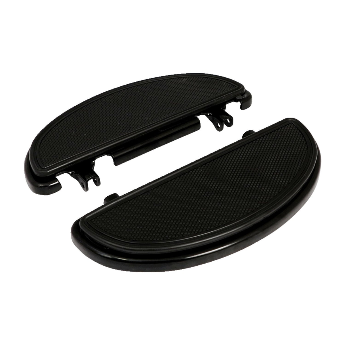 Oval early style floorboards. with dampers. Black