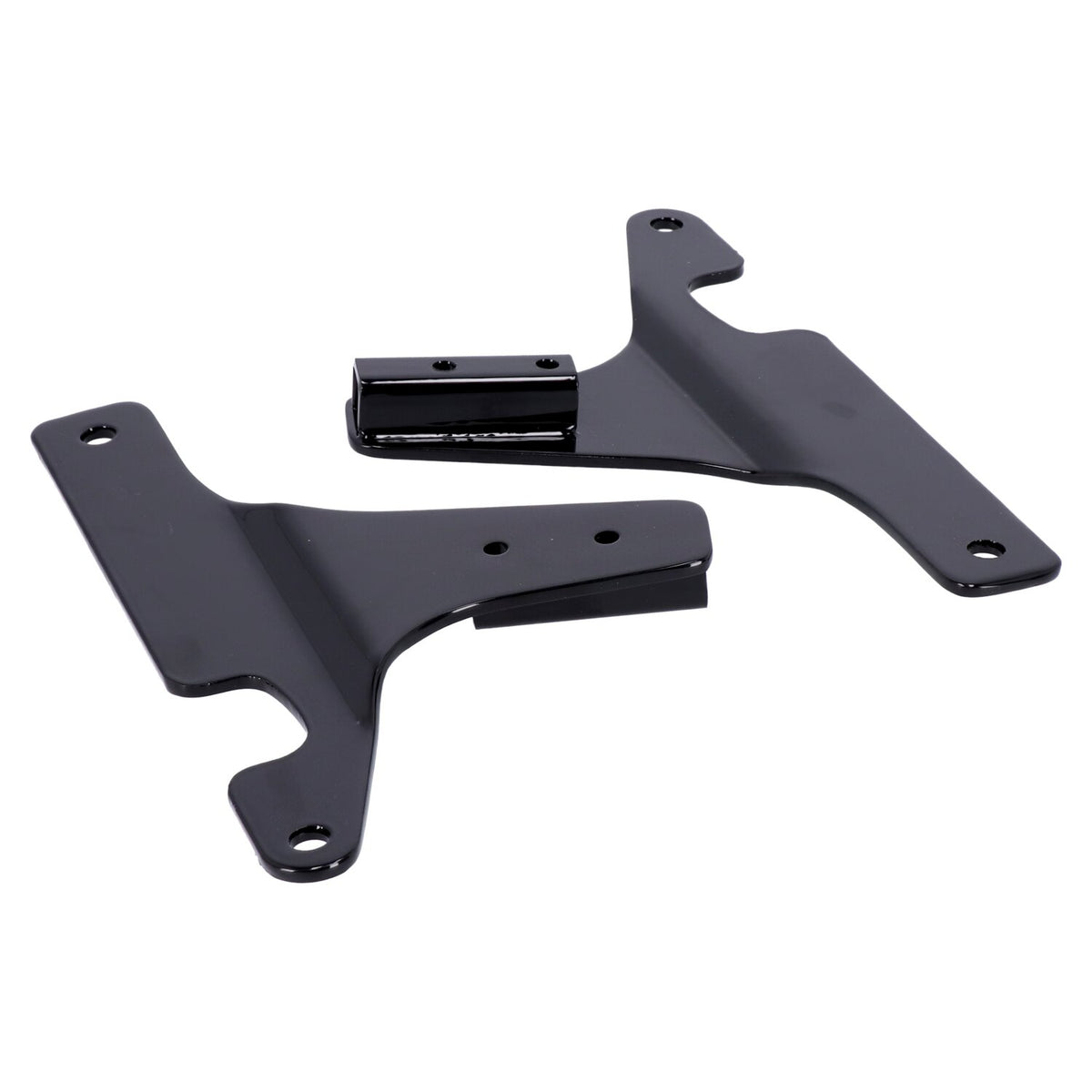 Sissybar side plates rigid mount