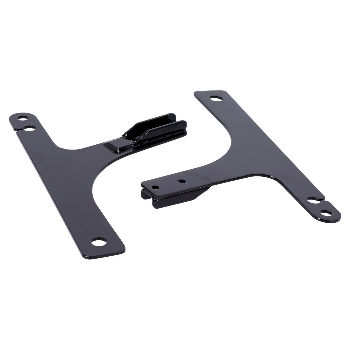 Sissybar side plates rigid mount