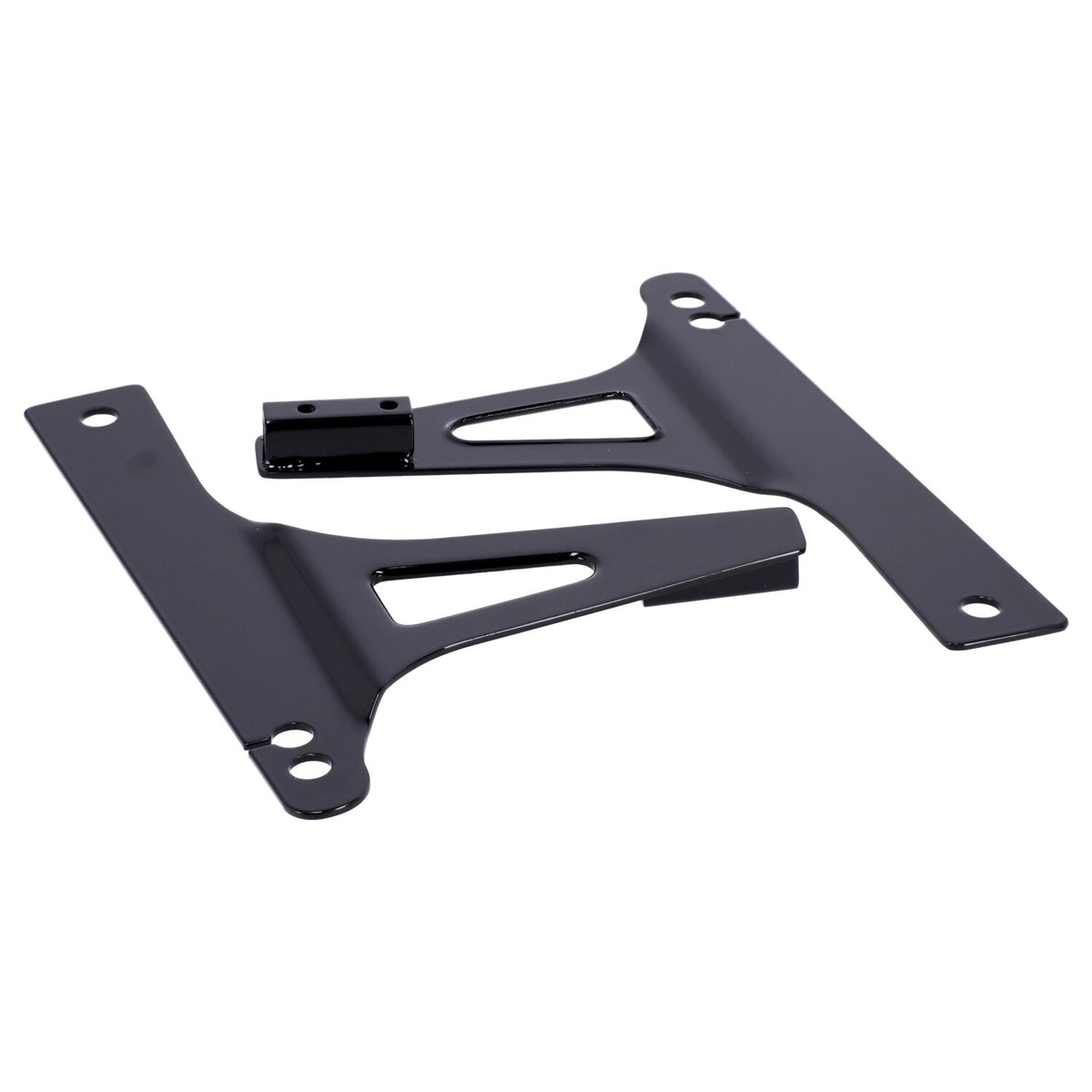 Sissybar side plates rigid mount