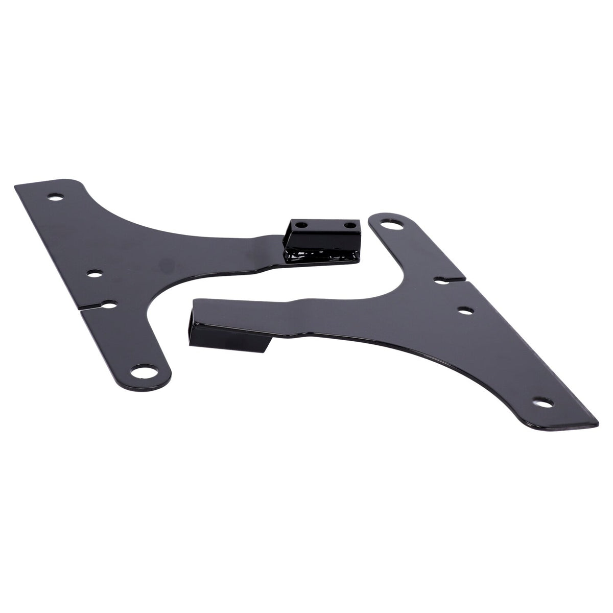 Sissybar side plates rigid mount