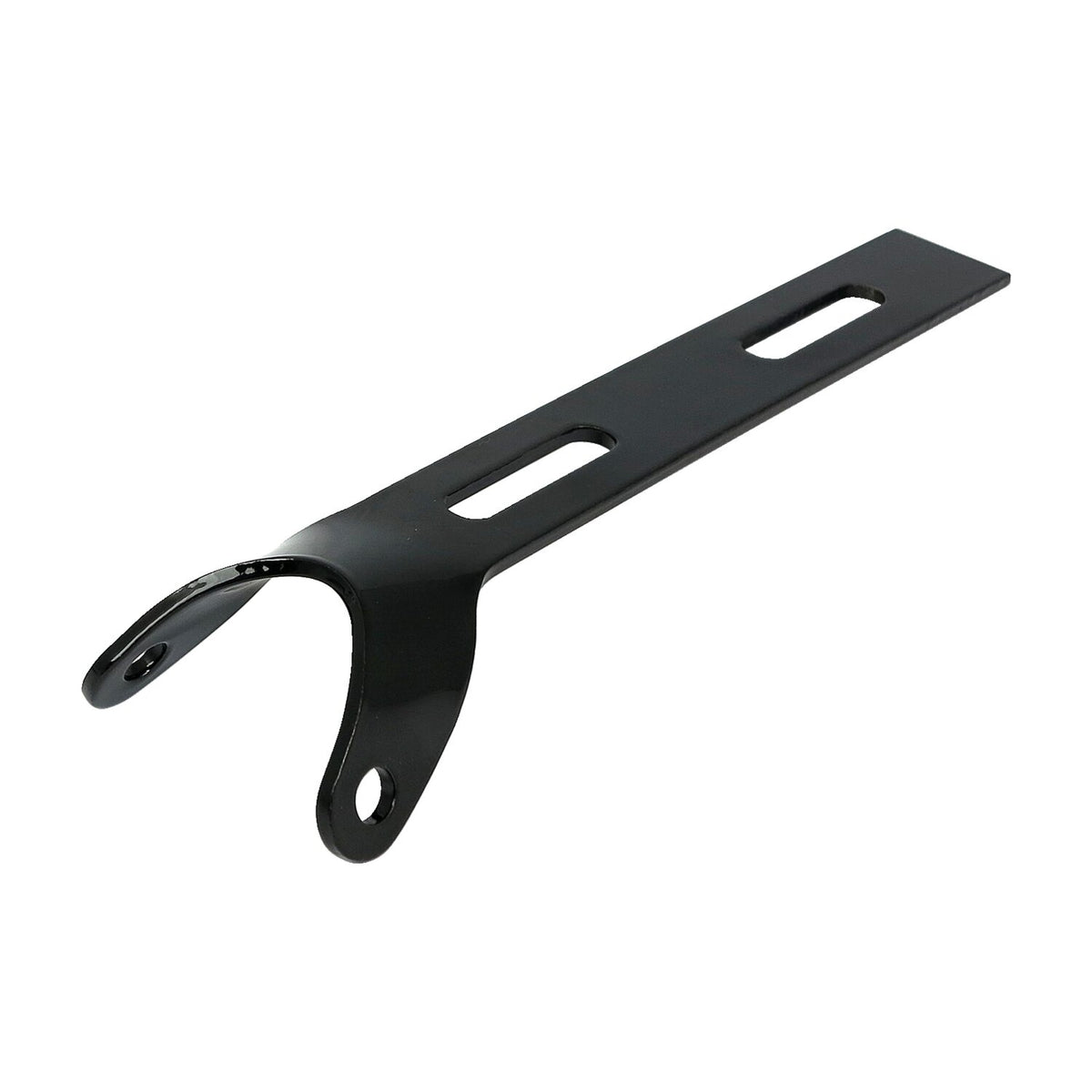 Universal solo seat hinge, round mount. Black