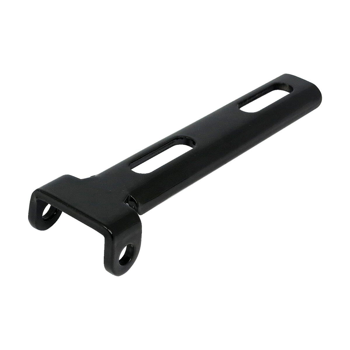 Universal solo seat hinge, square mount. Black