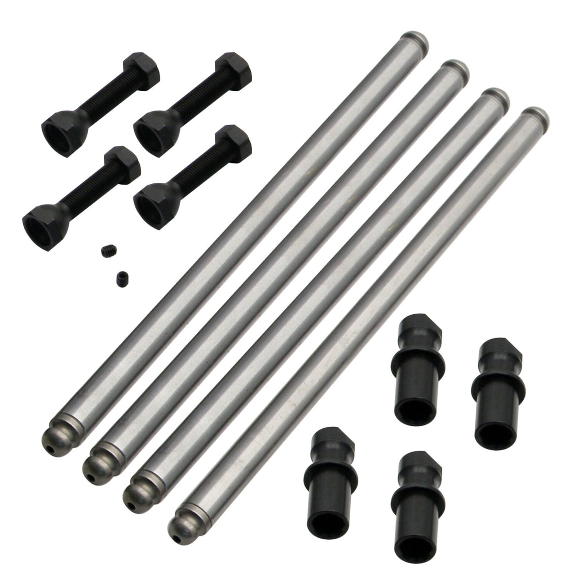S&S, non-adj. chromoly pushrod set for 74" Panhead