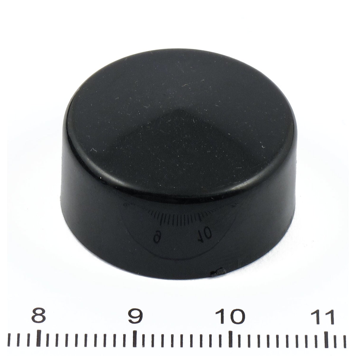 Smoothtopps push-on bolt covers 3/4" hex bolts/nuts. Black