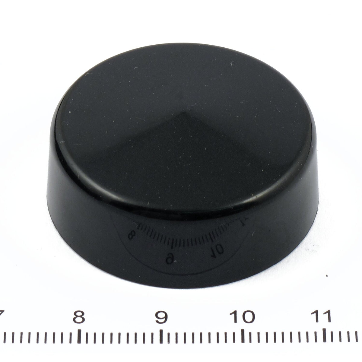 Smoothtopps push-on bolt covers 5/8" hex bolts/nuts. Black