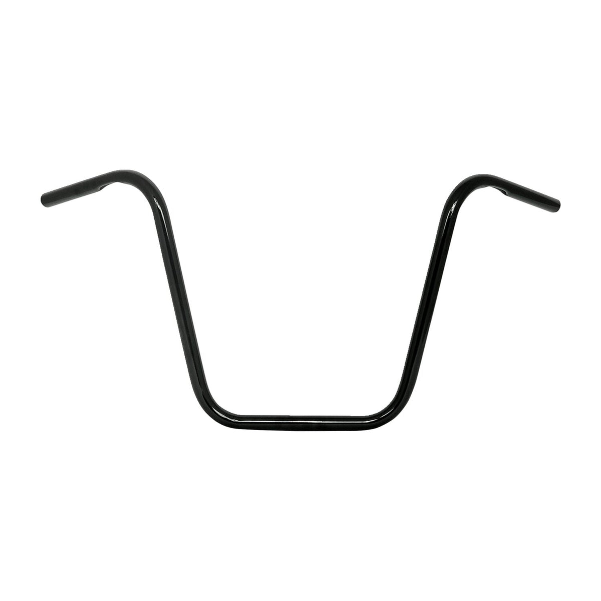 Apehanger handlebar, 16" rise, 1" black