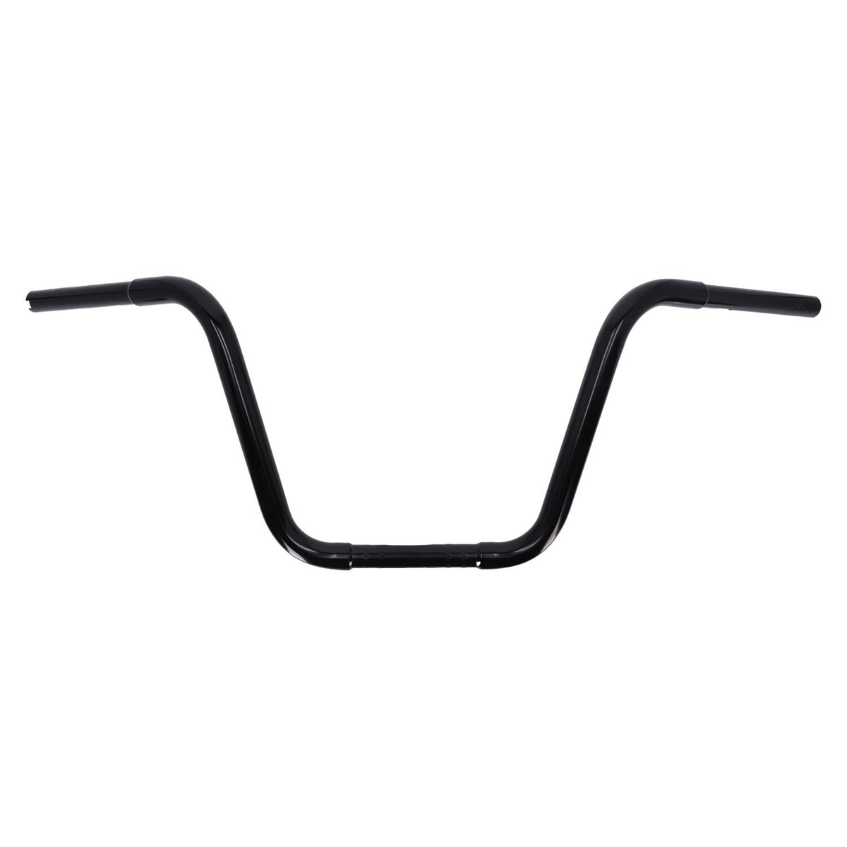 1-1/4" Buffalo Apehangers, 12" high black