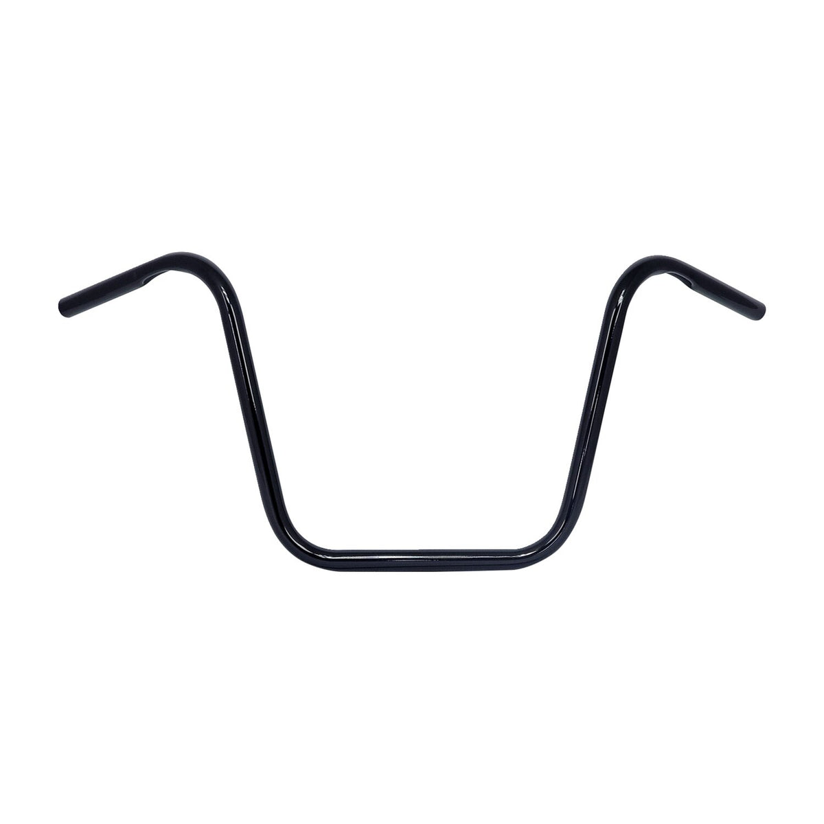 Apehanger handlebar, 14" rise, 1" black