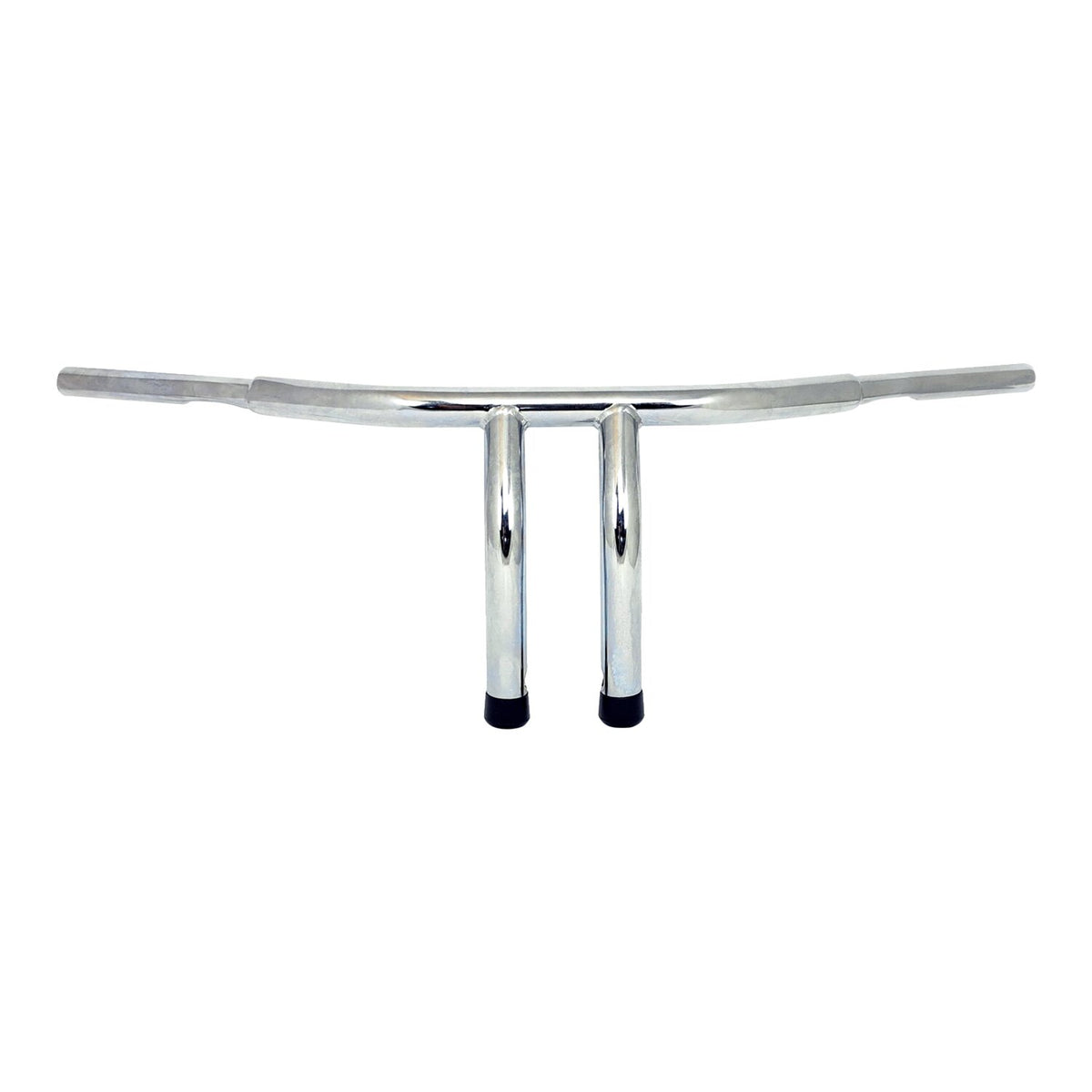Fat 1-1/4" tiller bar, 10" rise, chrome