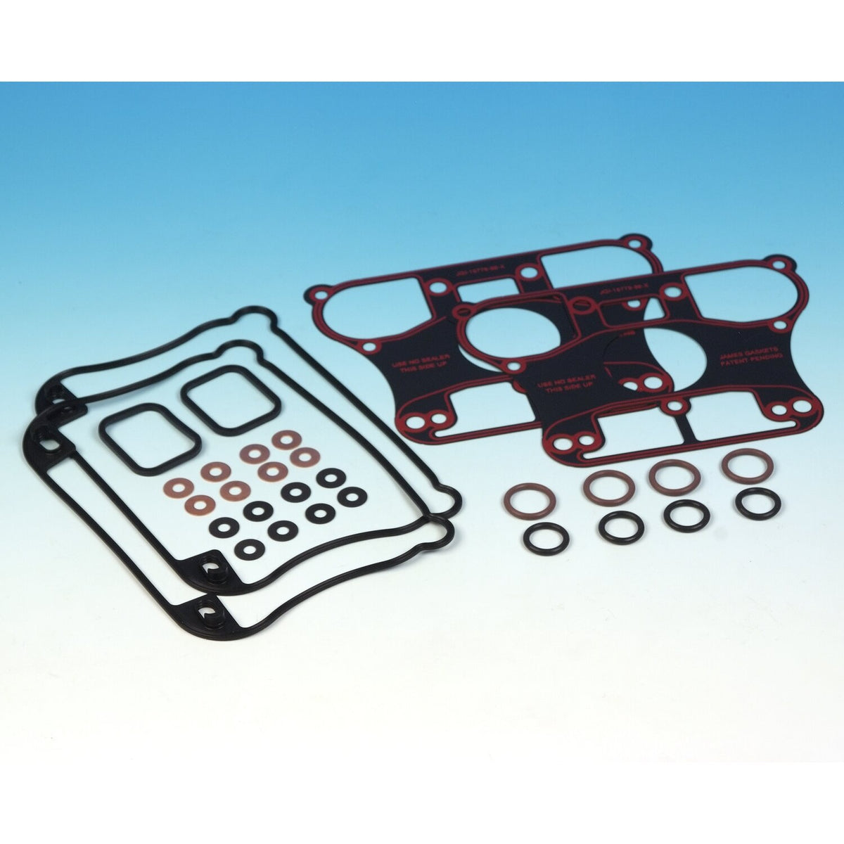 James, rocker cover gasket kit. Evo XL. RCM