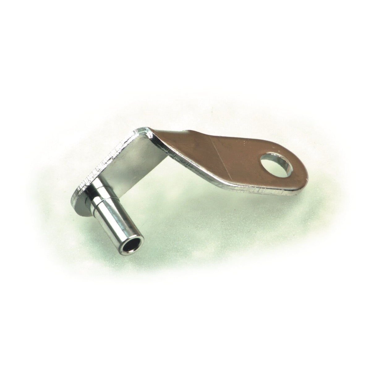 Bendix throttle cable support bracket. Chrome