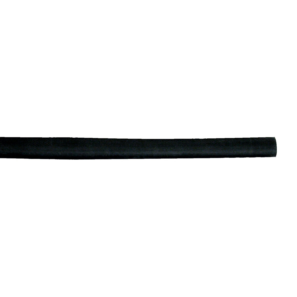 Heat shrink tube. 120cm, 1/4 (6.4 to 3.2mm). Black