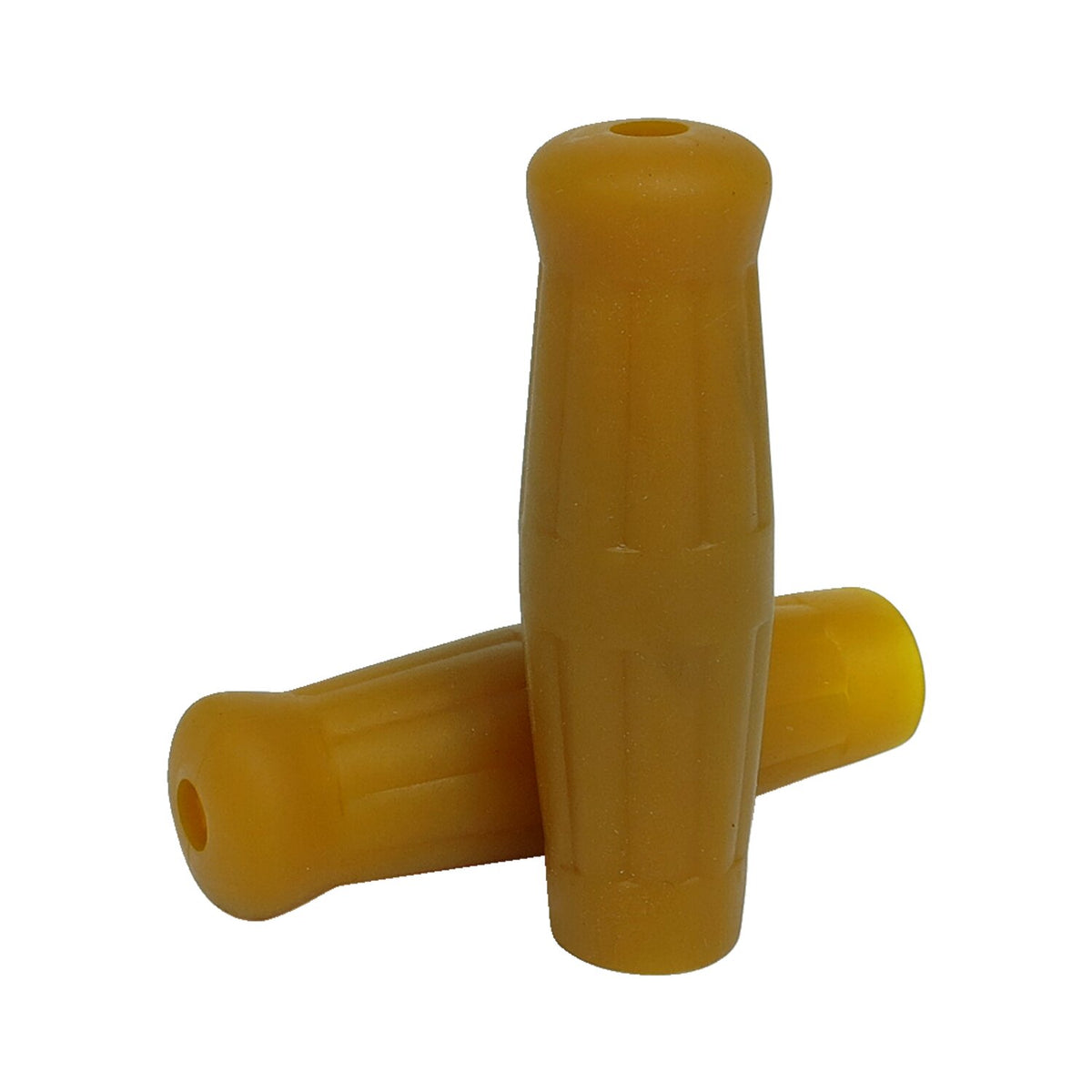 Vintage style 7/8" grips candy brown