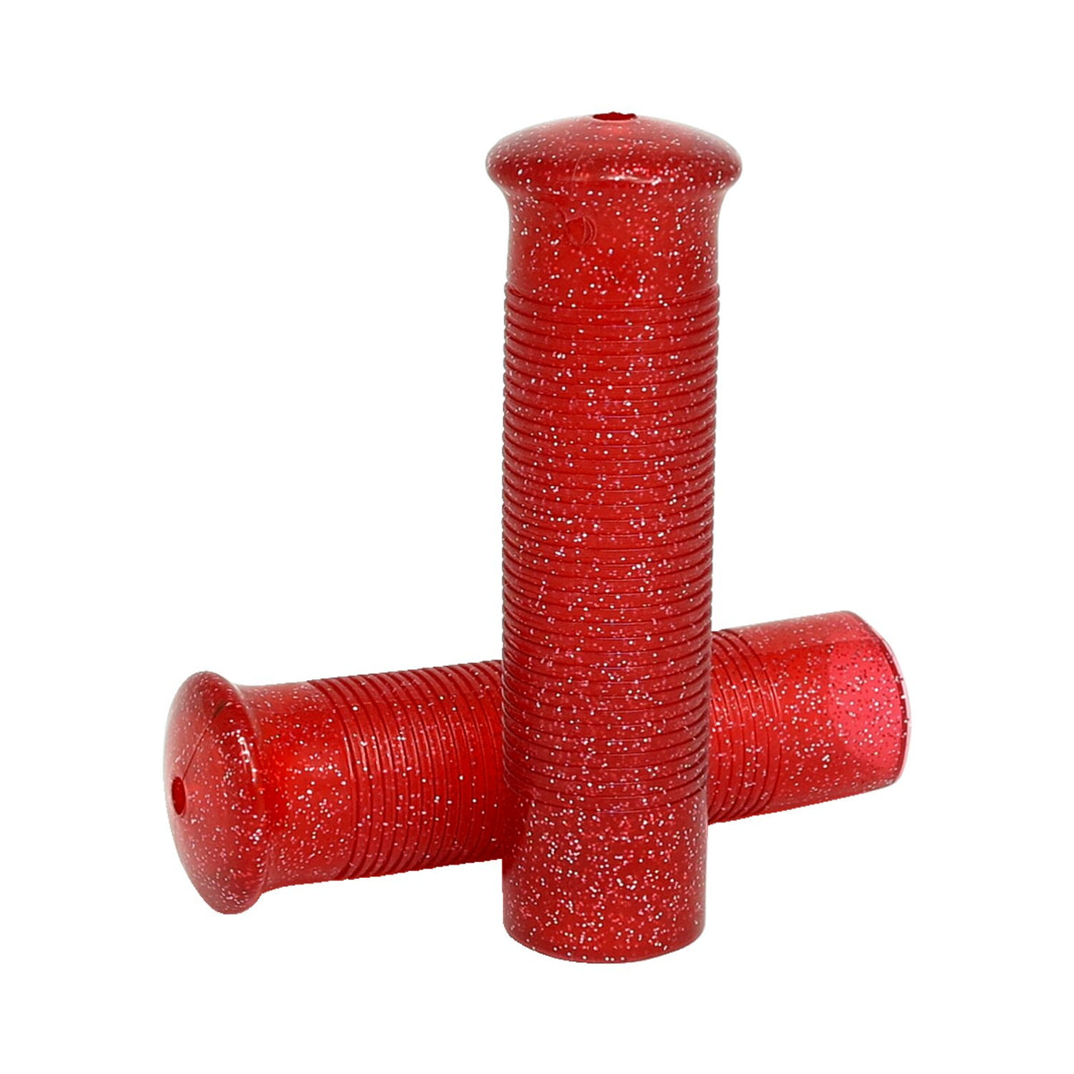 Anderson 7/8" grips glitter red