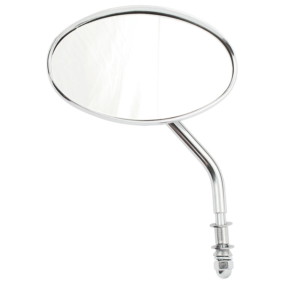 Cateye mirror. Chrome, l&r