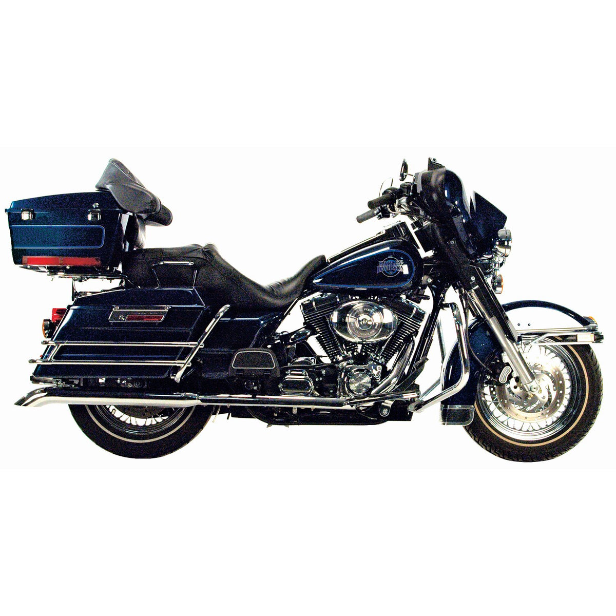 Paughco, Independent dual head pipes. Chrome