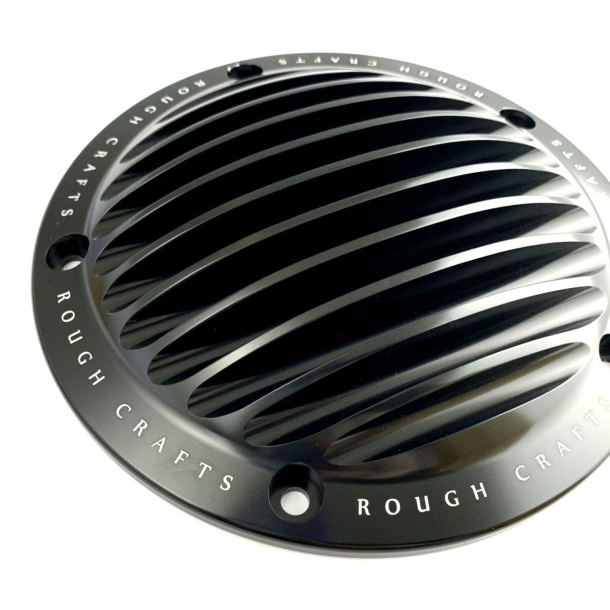 Rough Crafts, finned derby cover. Black