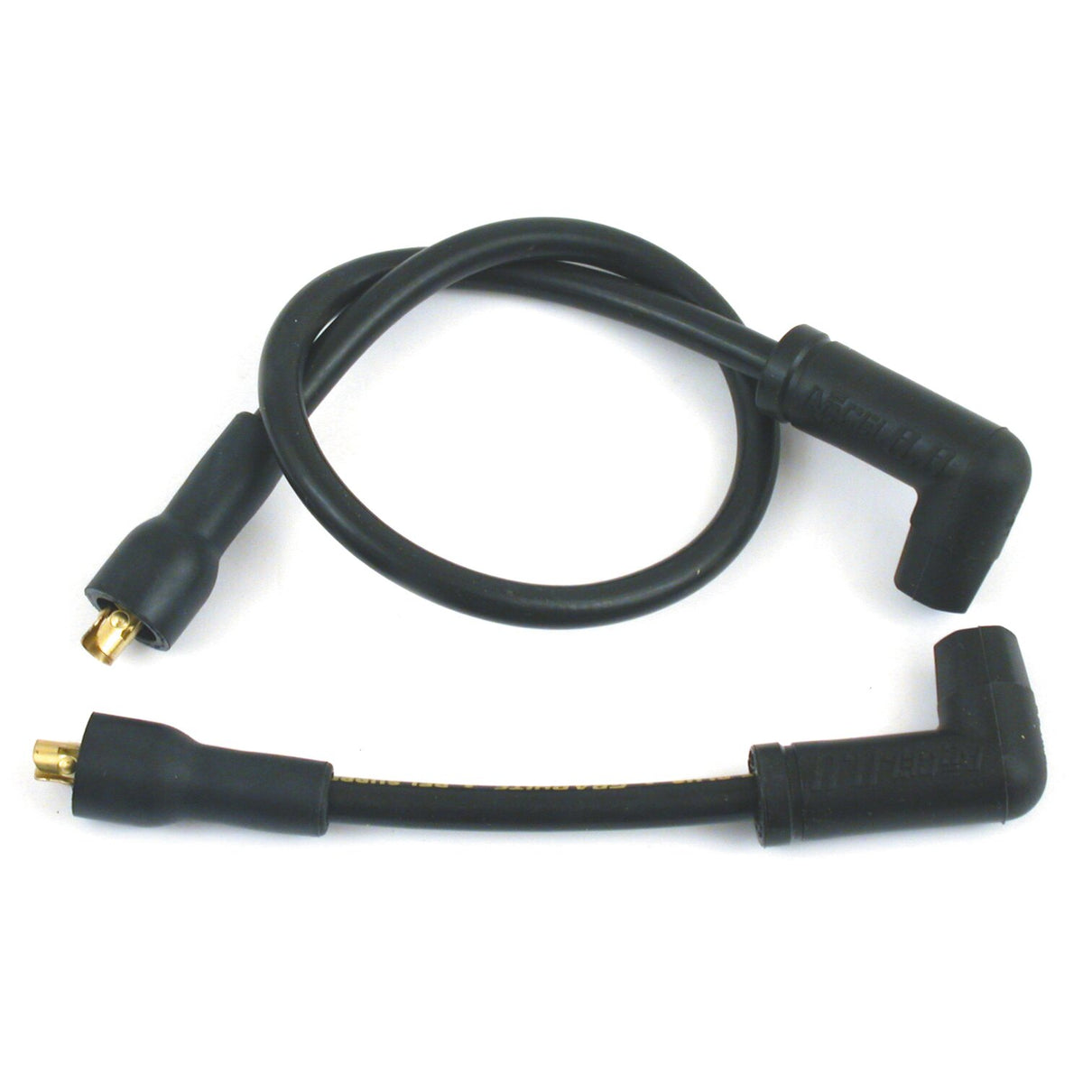 Accel, 8.8mm supression core spark plug wire set. Black