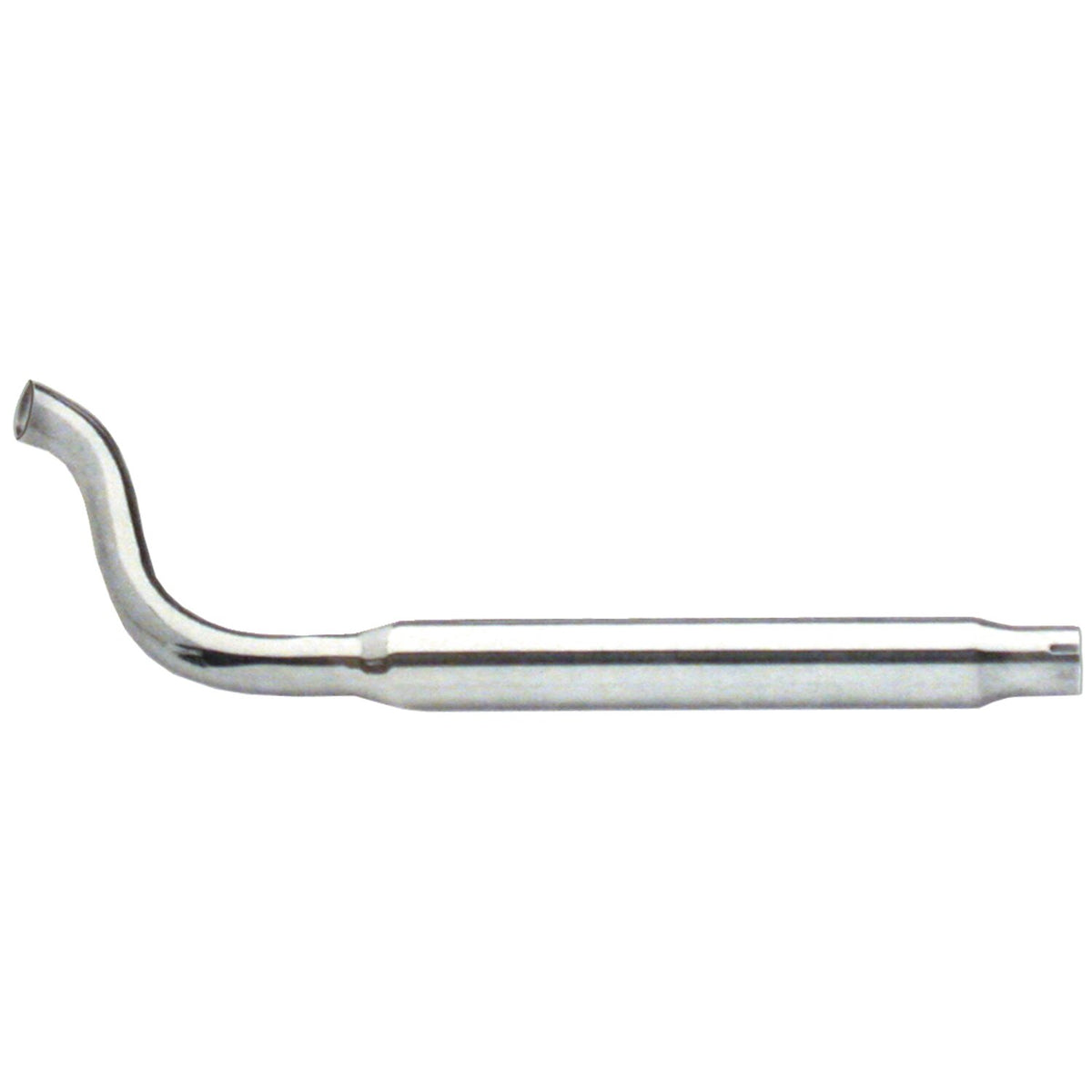 Paughco, High sweep muffler. Right side