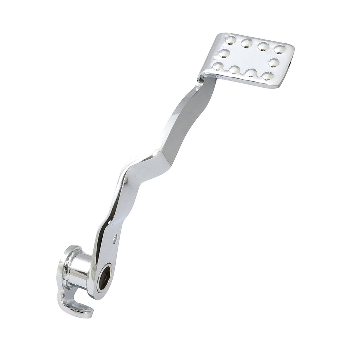Hydraulic brake pedal. Chrome