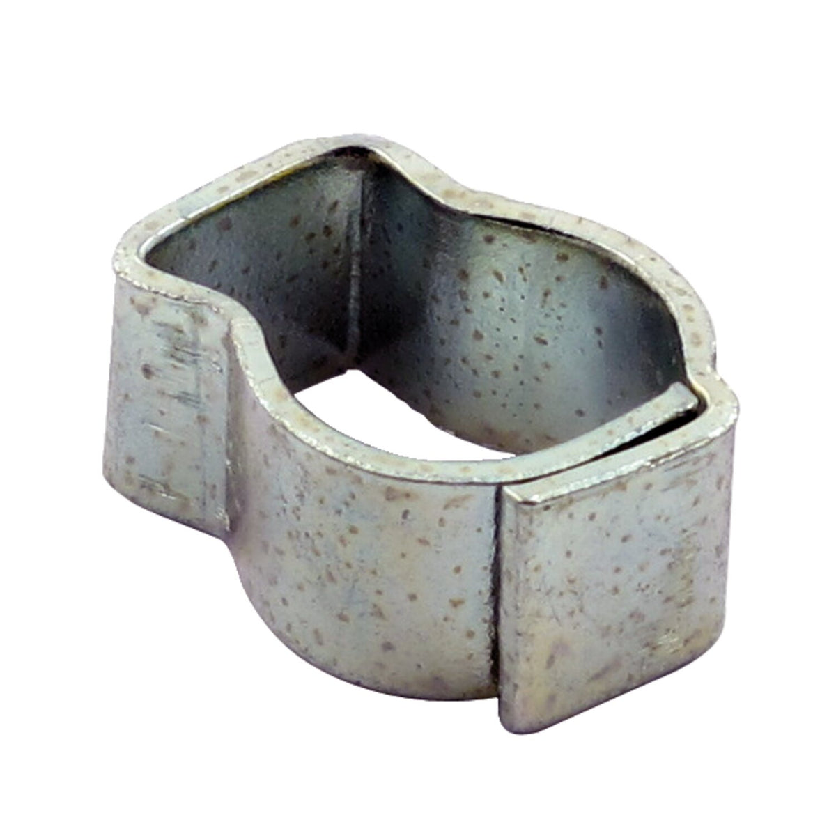 Crimp hose clamp, 1/4 (6.35mm) ID. stainless