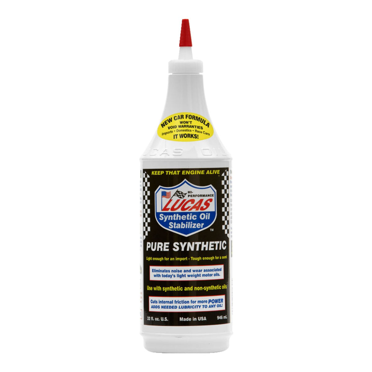 Lucas, heavy duty oil stabilizer. Synthetic