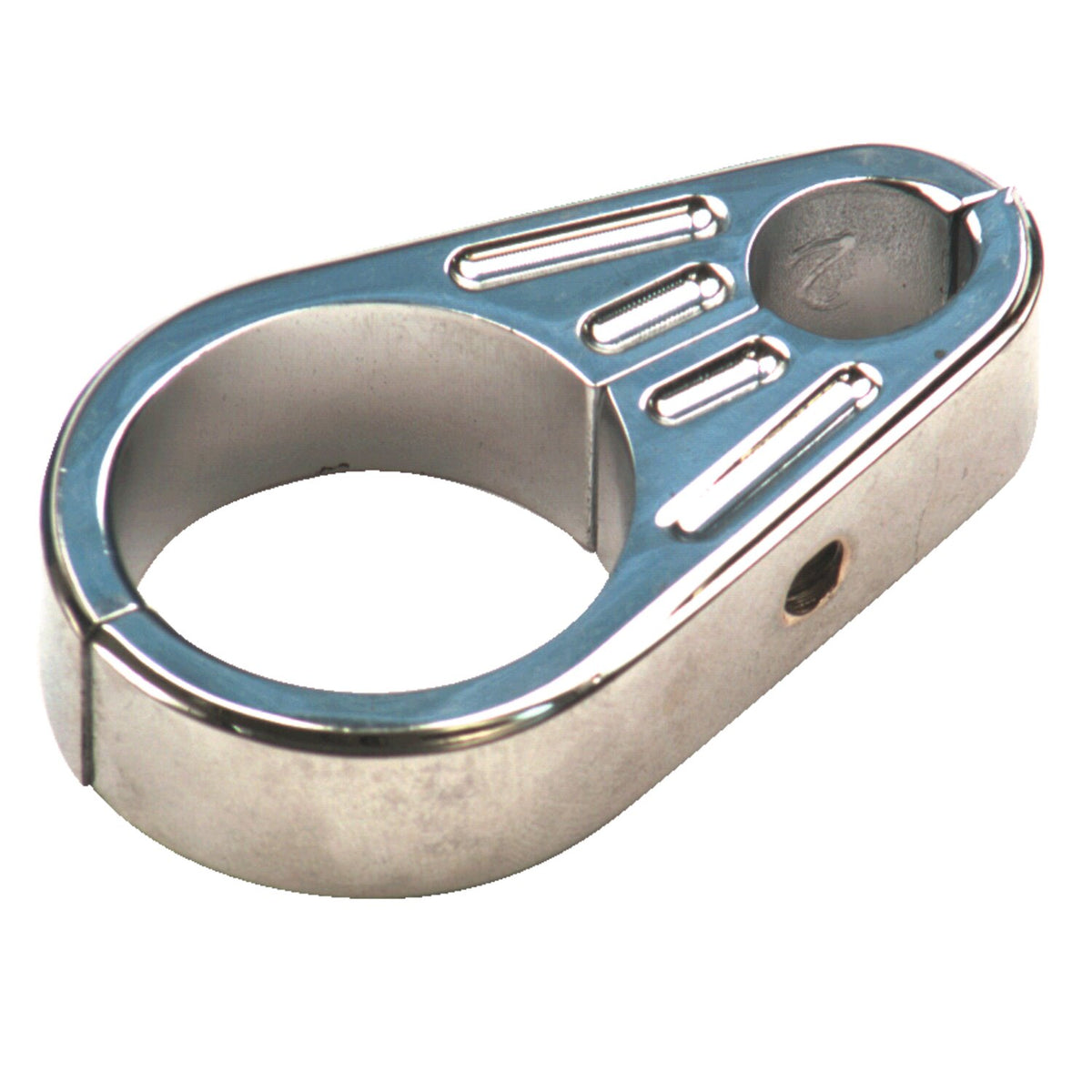 Clutch cable clamps, slotted