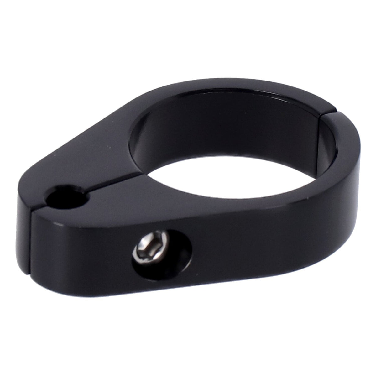 2-piece frame cable clamp. Throttle. Black